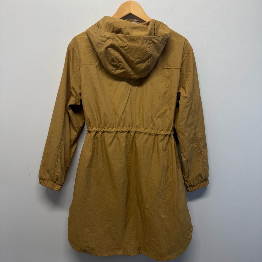 A New Day Women's Tan Hooded Water Resistant Jacket Small - Picture 4 of 12